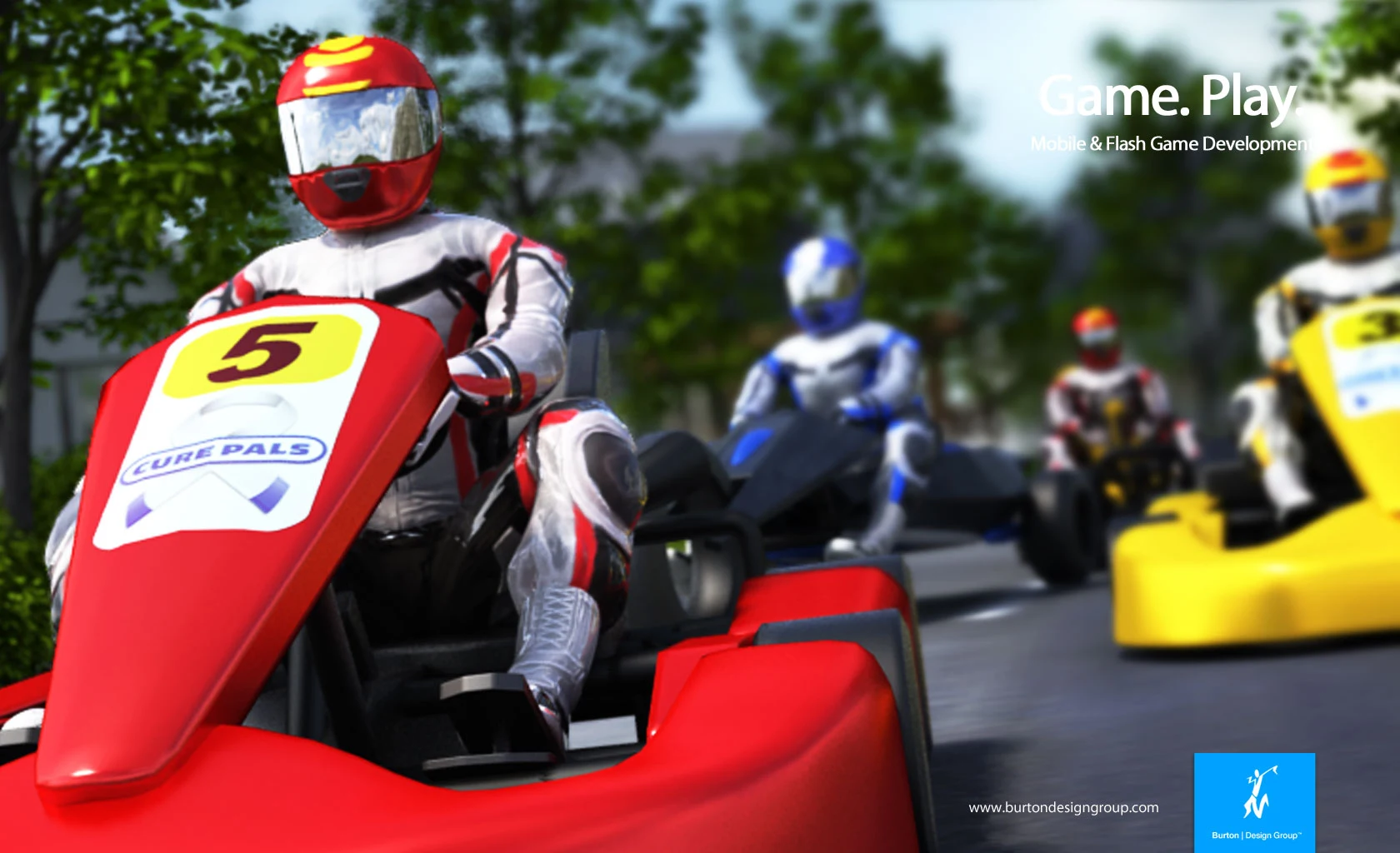 Burton racing creative project preview