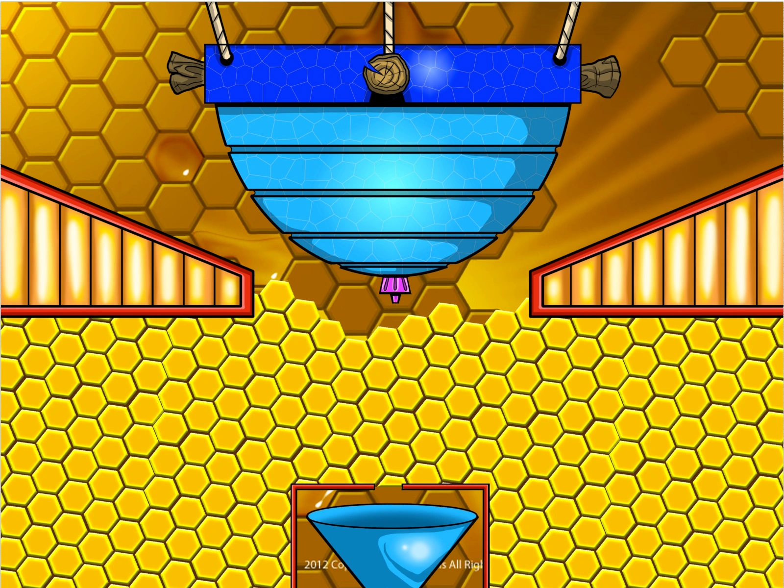 Honey Nut Cheerios Level 1 color comp · proposed environment and level treatment.