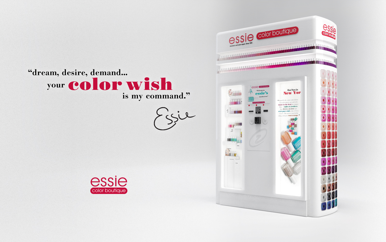 L'Oreal Essie Grab and Go Nail Polish Kiosk